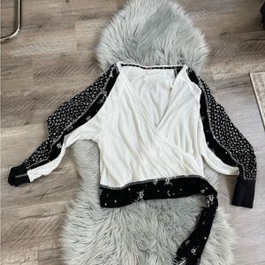 Free People Floral Top